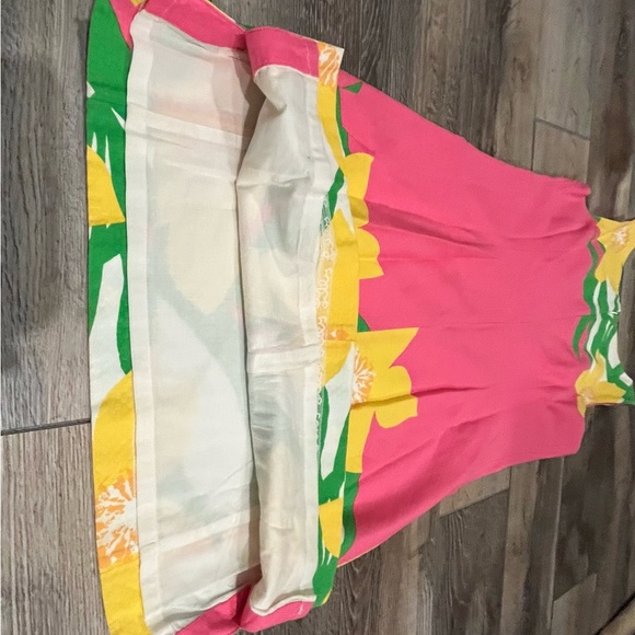 Lilly Pulitzer Pink Floral Shift Dress Women's Sleeveless Size 0 - Picture 10 of 12